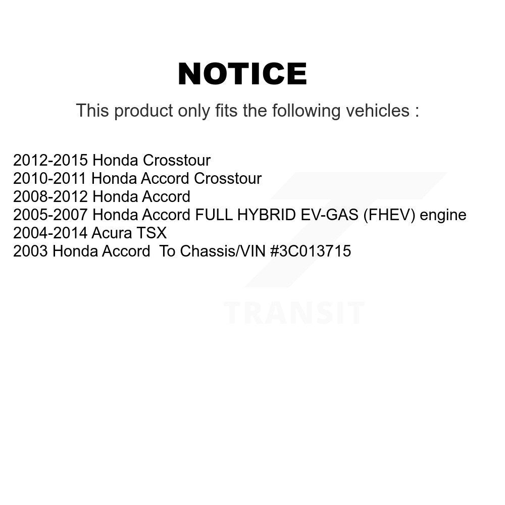 Kit de liaison de barre stabilisatrice de Suspension avant droite, pour Honda Accord Acura TSX