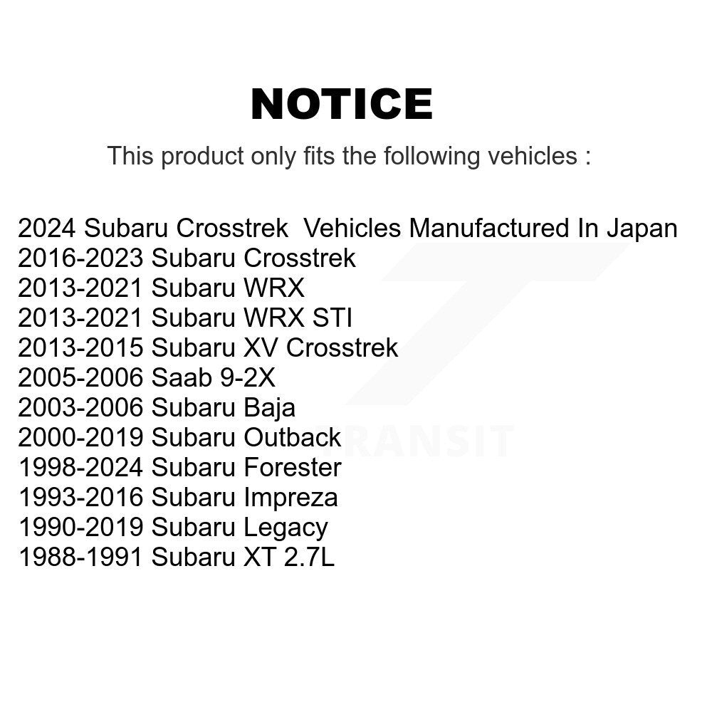 Rotule de Suspension inférieure avant pour Subaru Forester Crosstrek Outback Impreza