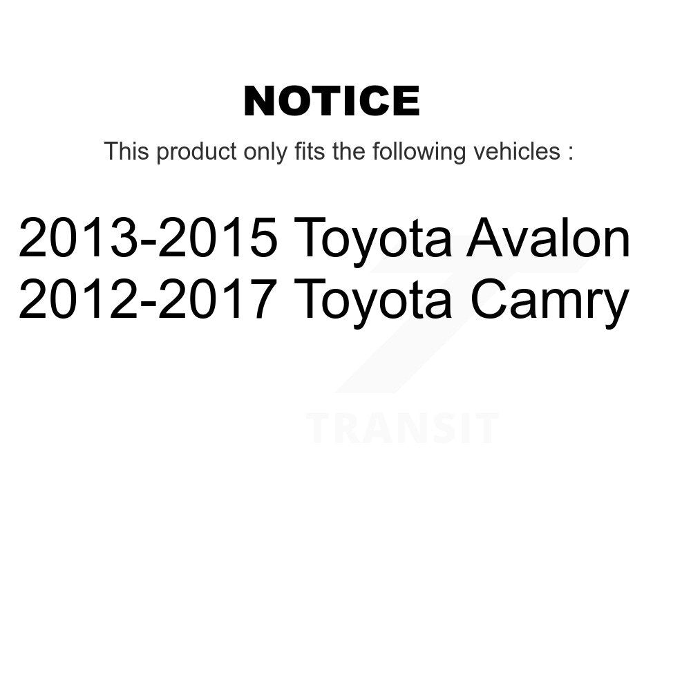 Support de jambe de suspension arrière pour Toyota Camry Avalon 73-902024
