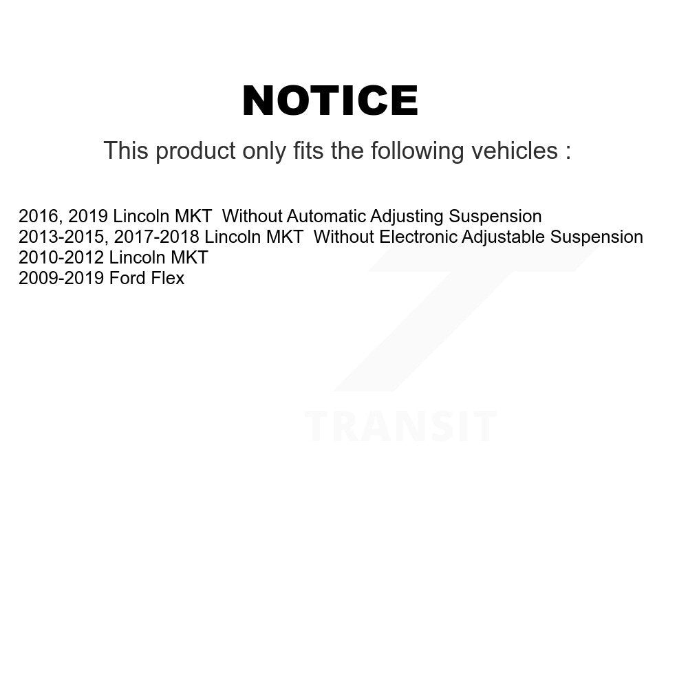 Amortisseur arrière pour Ford Flex Lincoln MKT 78-37329