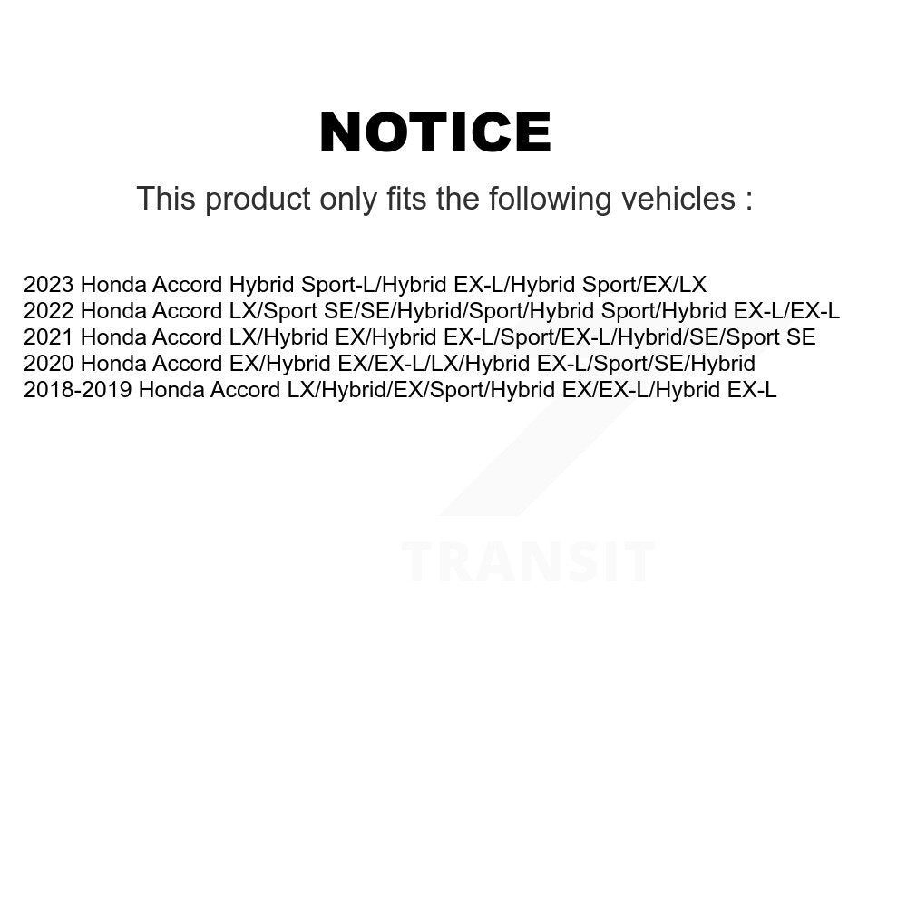 Amortisseur arrière pour Honda Accord 78-5559