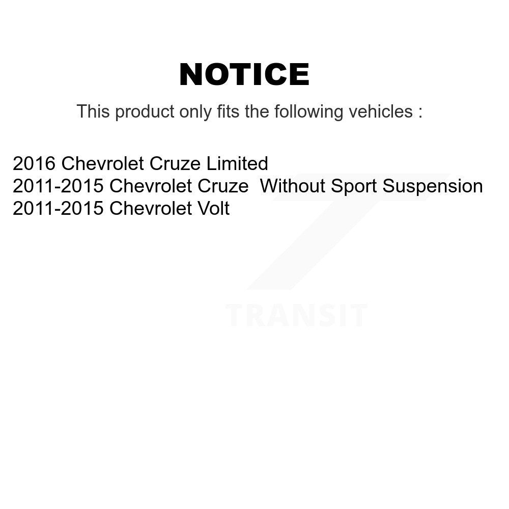 Amortisseur arrière pour Chevrolet Cruze Limited Volt 78-5663