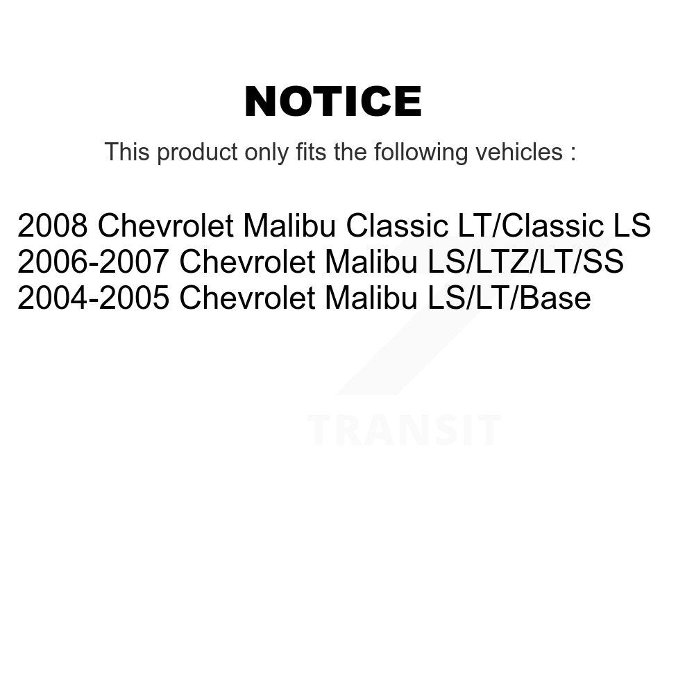 Amortisseur arrière pour Chevrolet Malibu 78-5780