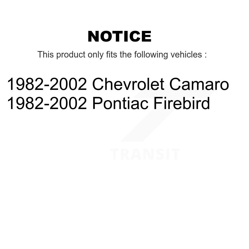 Amortisseur arrière pour Chevrolet Camaro Pontiac Firebird 1982-2002 78-5867