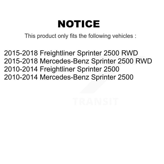 Amortisseur arrière pour Sprinter 2500 Mercedes-Benz Freightliner 78-66450