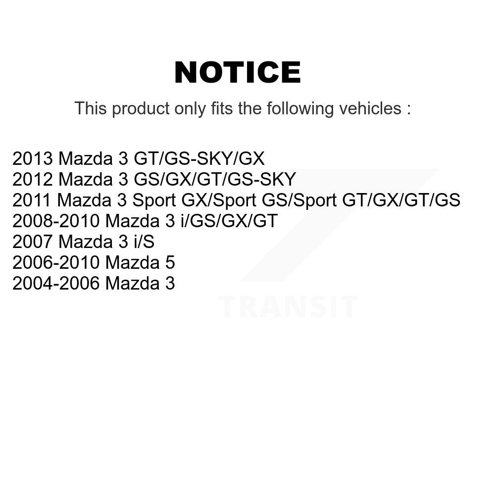 Jambe de suspension avant gauche pour Mazda 3 5 78-72264