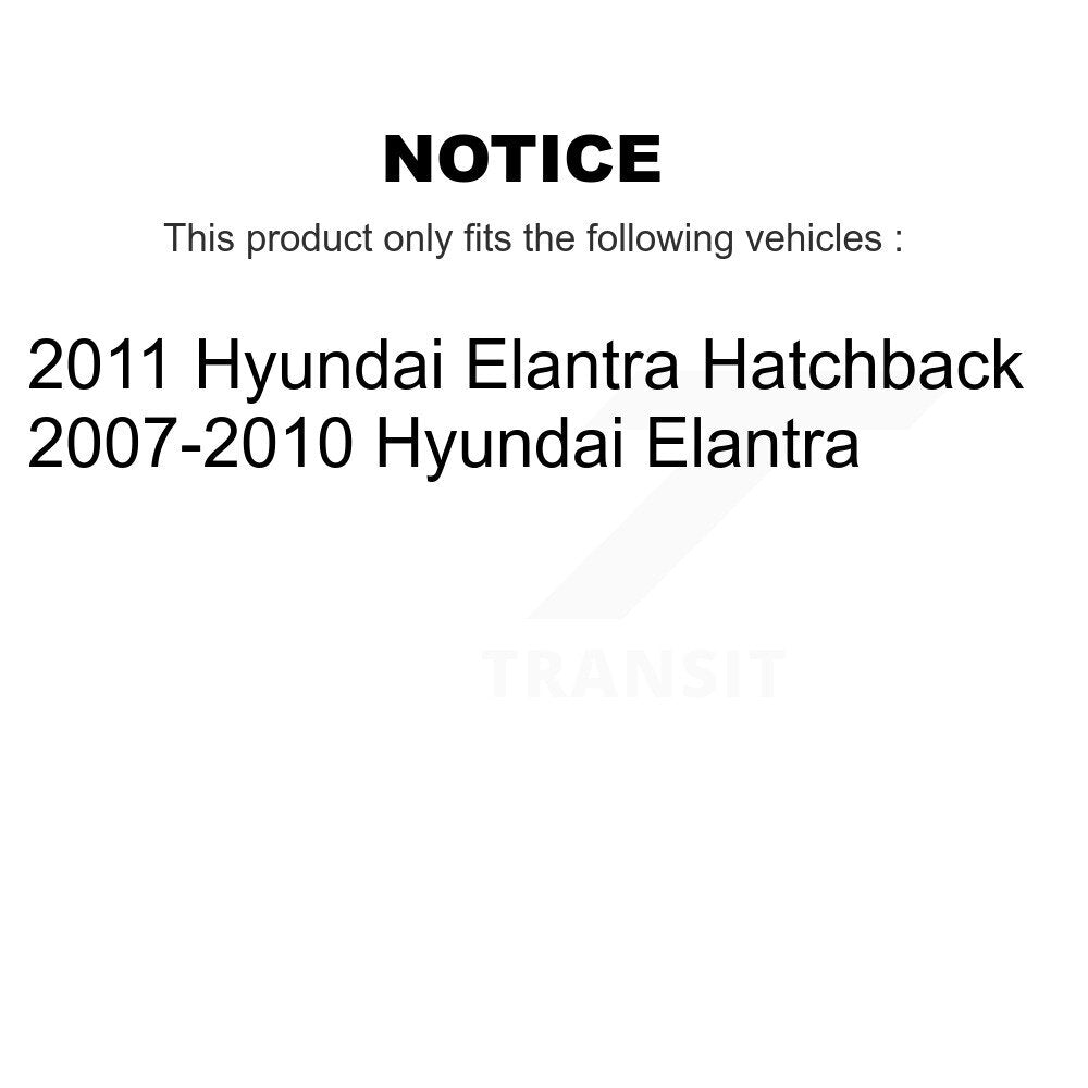 Jambe de suspension avant gauche pour Hyundai Elantra 78-72306