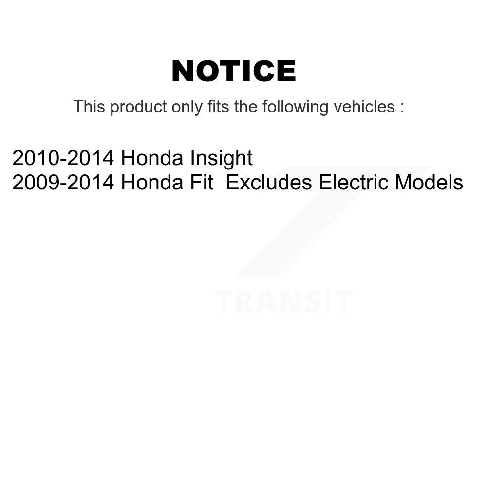 Ensemble de ressorts hélicoïdaux de jambe de force de Suspension avant gauche, pour Honda Fit Insight 78A-1131