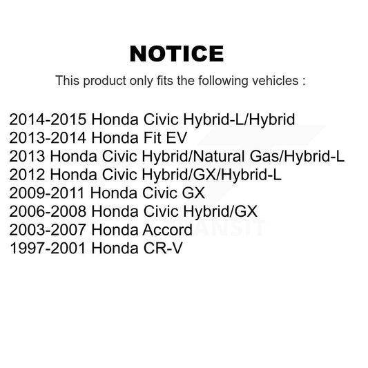 Tambour de frein arrière (1 pièce seulement) pour Honda Civic Accord Fit CR-V 8-9653