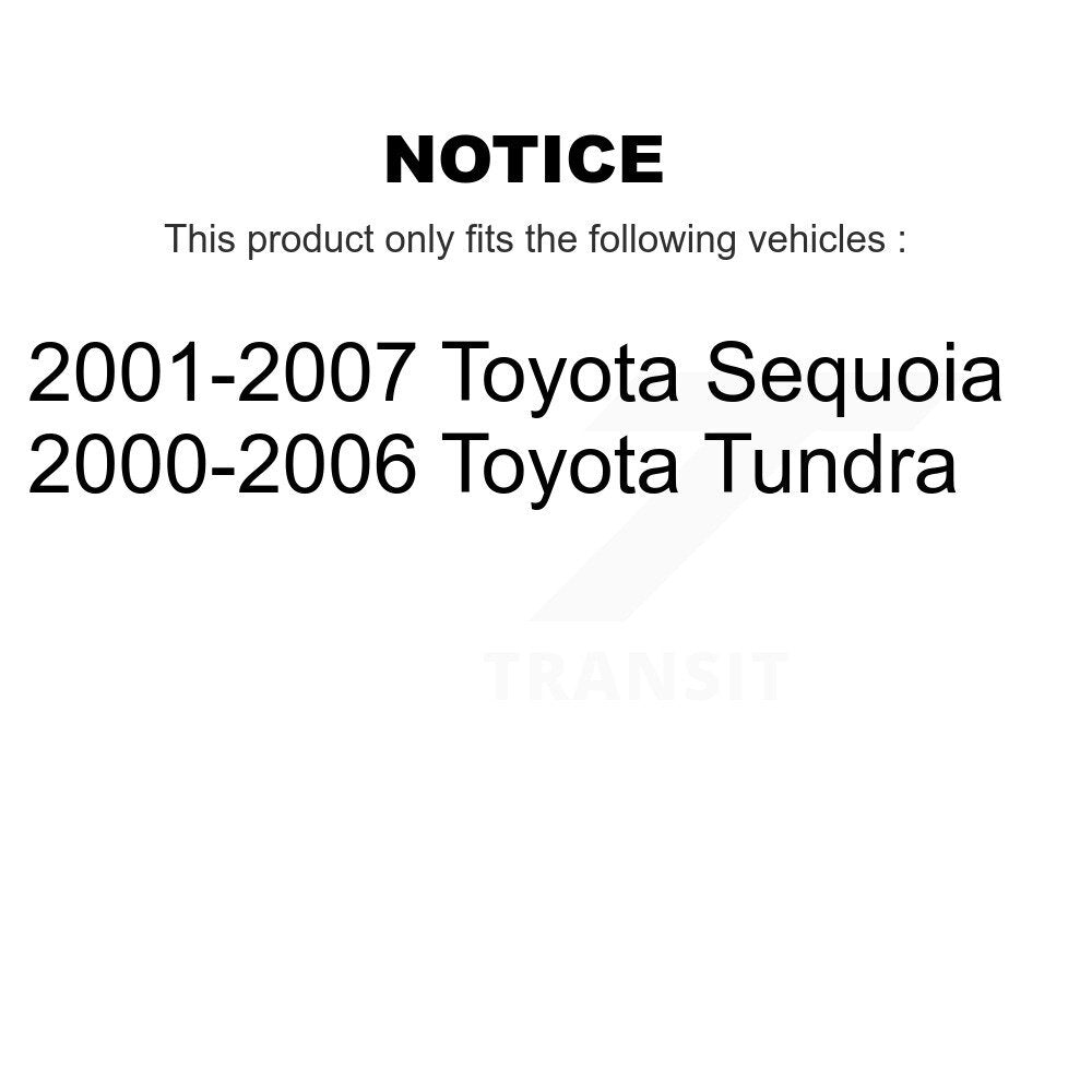 Rotor de frein à disque avant (1 pièce seulement) pour Toyota Tundra Sequoia 8-96931