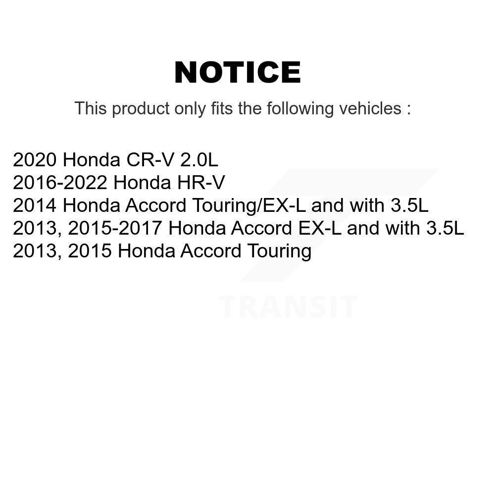 Rotor de frein à disque avant (1 pièce seulement) pour Honda HR-V Accord CR-V 8-981037