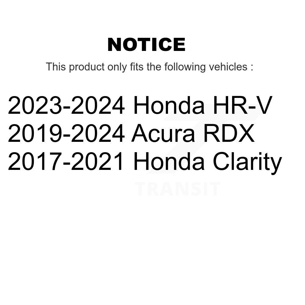 Rotor de frein à disque arrière (1 pièce seulement) pour Acura RDX Honda HR-V Clarity 8-982434