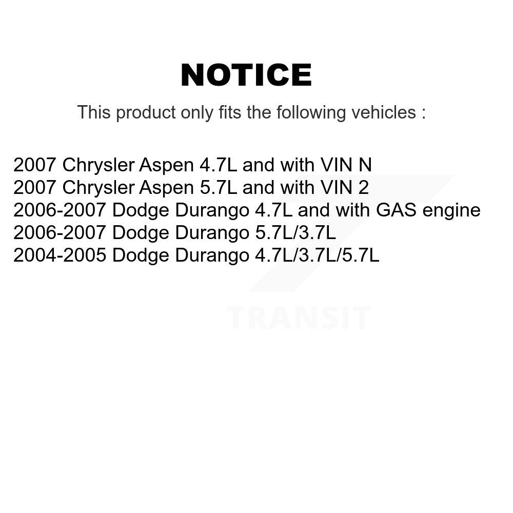 Ensemble de Module de pompe à carburant pour Dodge Durango Chrysler Aspen AGY-00310023