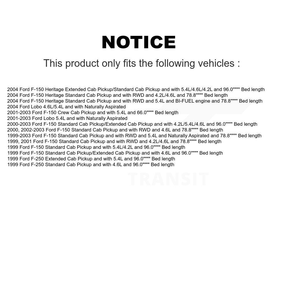 Ensemble d'émetteur de pompe à carburant pour Ford F-150 Heritage F-250 Lobo AGY-00310100