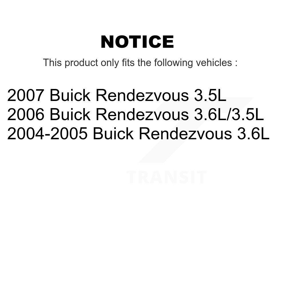 Ensemble de module de pompe à carburant pour Buick Rendez-vous AGY-00310257