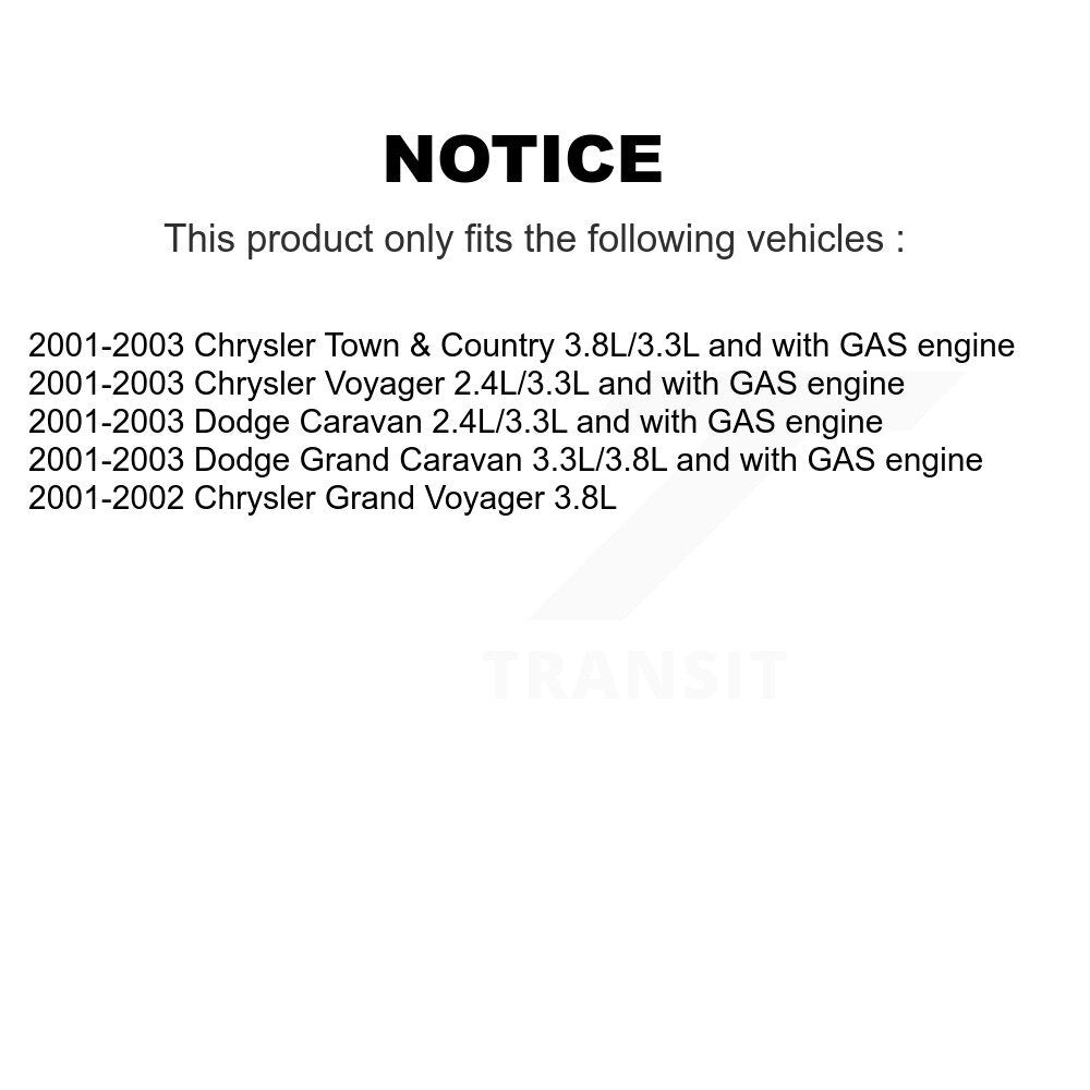 Ensemble de Module de pompe à carburant pour Dodge caravane Grand Chrysler Town & Country