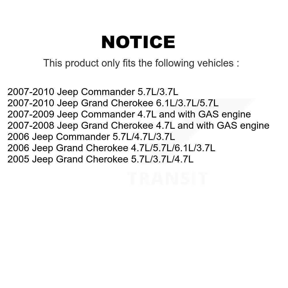 Ensemble de module de pompe à carburant pour Jeep Grand Cherokee Commander AGY-00310424