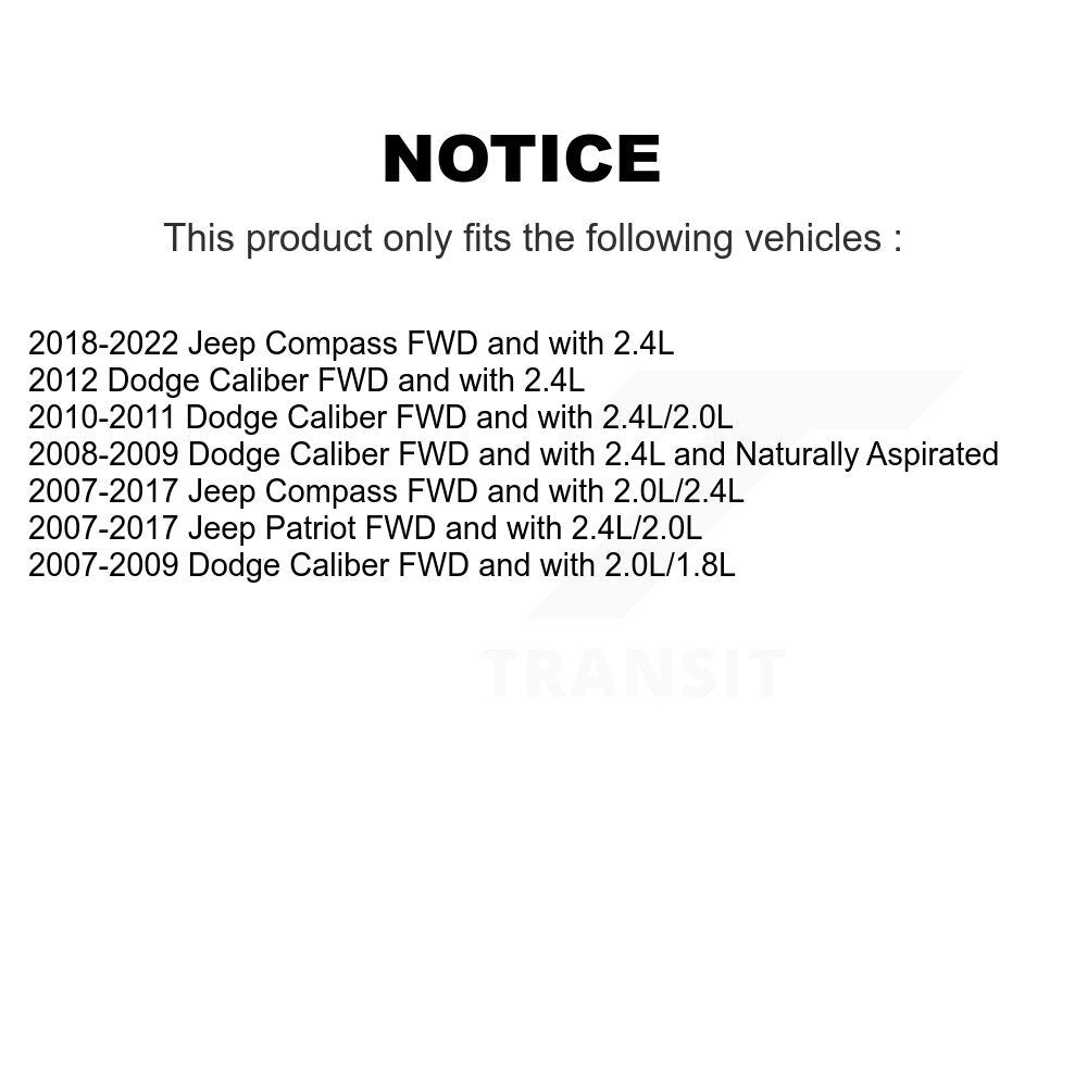Ensemble de module de pompe à carburant pour Jeep Compass Patriot Dodge Caliber AGY-00310430