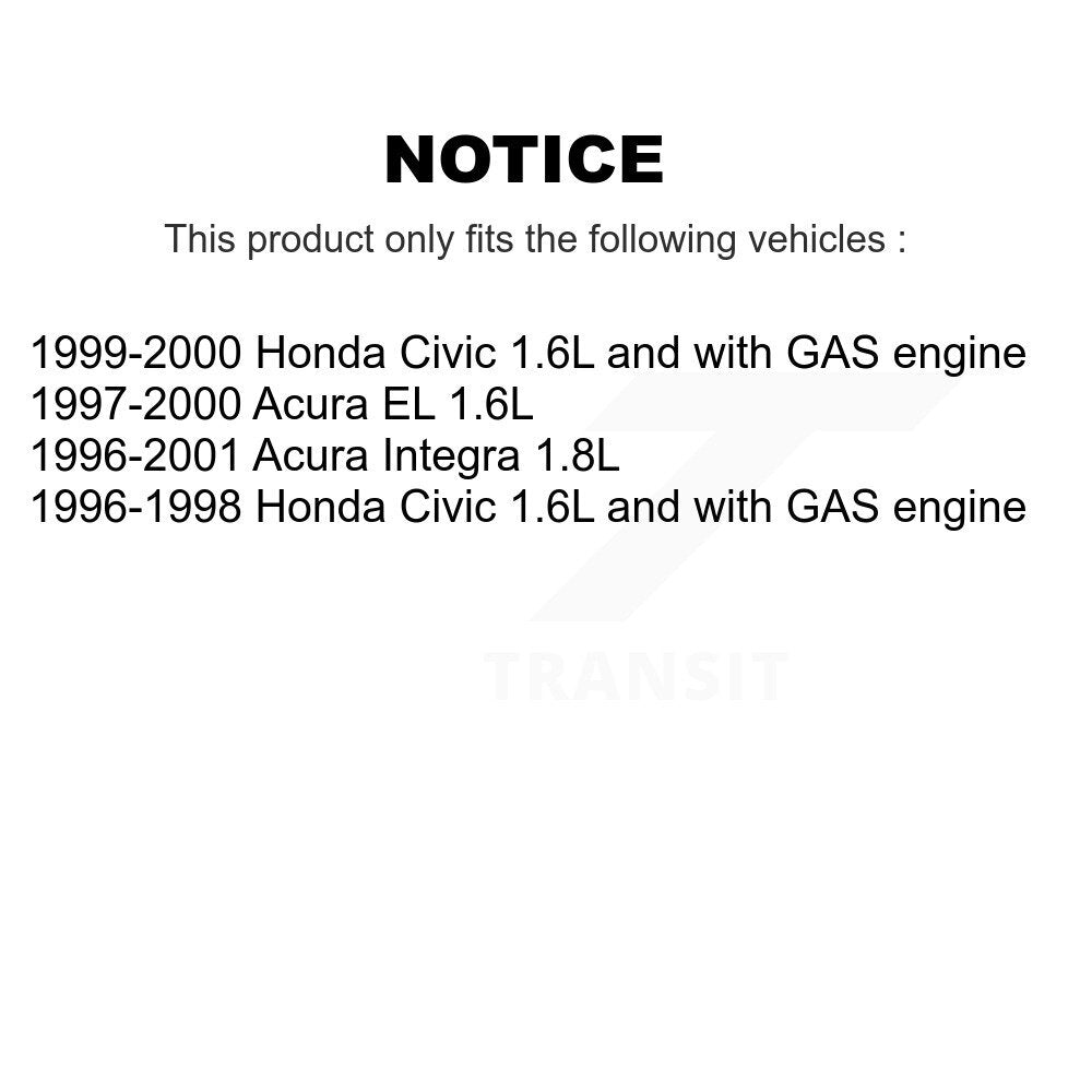 Ensemble de suspension de pompe à carburant, pour Honda Civic Acura EL Integra AGY-00310446
