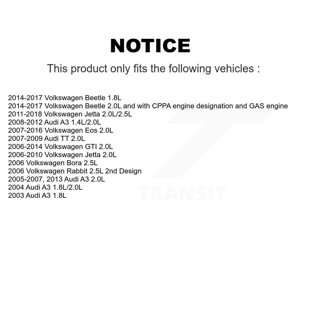 Ensemble de Module de pompe à carburant, pour Volkswagen Jetta GTI Beetle Eos Audi A3 TT Rabbit