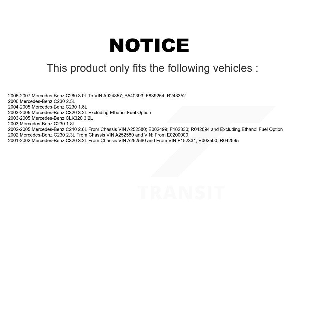 Ensemble de Module de pompe à carburant droit, pour Mercedes-Benz C230 C240 C280 CLK320 C320