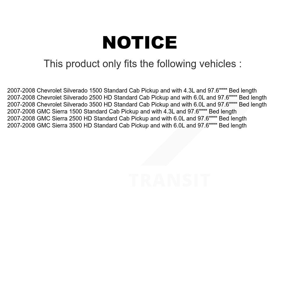 Ensemble de Module de pompe à carburant, pour Chevrolet GMC Silverado 1500 Sierra 2500 HD 3500