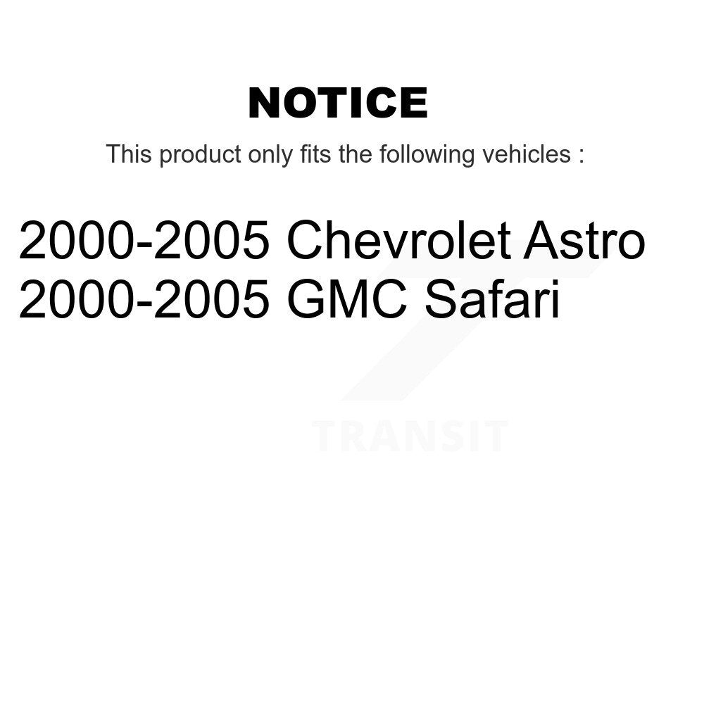 Sangle de réservoir de carburant pour Chevrolet Astro GMC Safari 2000-2005 AGY-01110180