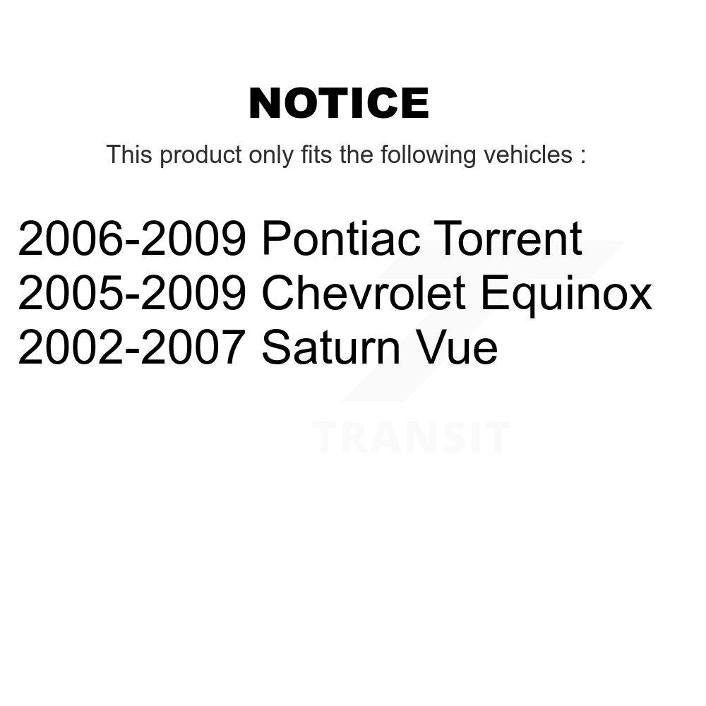 Sangle de réservoir de carburant pour Chevrolet Equinox Pontiac Torrent Saturn Vue AGY-01110266