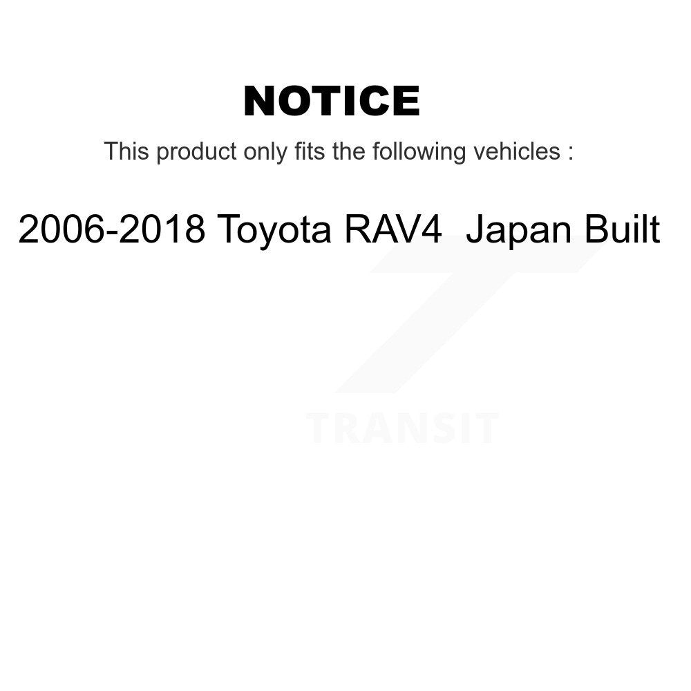 Sangle de réservoir de carburant pour Toyota RAV4 2006-2018, construite au Japon AGY-01110312