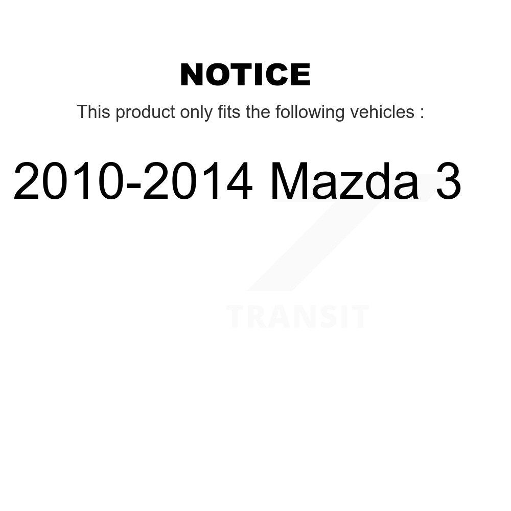 Sangle de réservoir de carburant pour Mazda 3 2010-2014 AGY-01110358