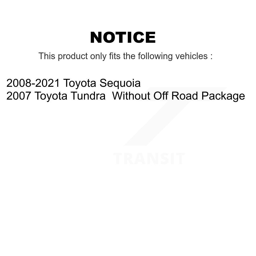Sangle de réservoir de carburant pour Toyota Tundra Sequoia AGY-01110359