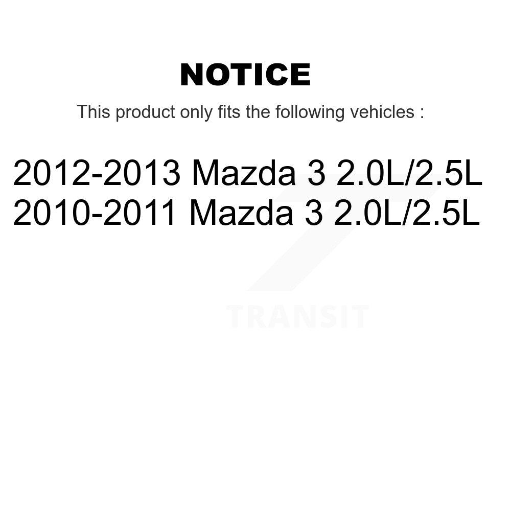 Ensemble de module de pompe à carburant pour Mazda 3 2010-2013 2,0 L 2,5 L AGY-4010742