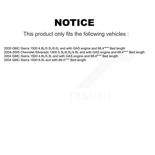 Ensemble de Module de pompe à carburant pour Chevrolet Silverado 1500 GMC Sierra AGY-4011369