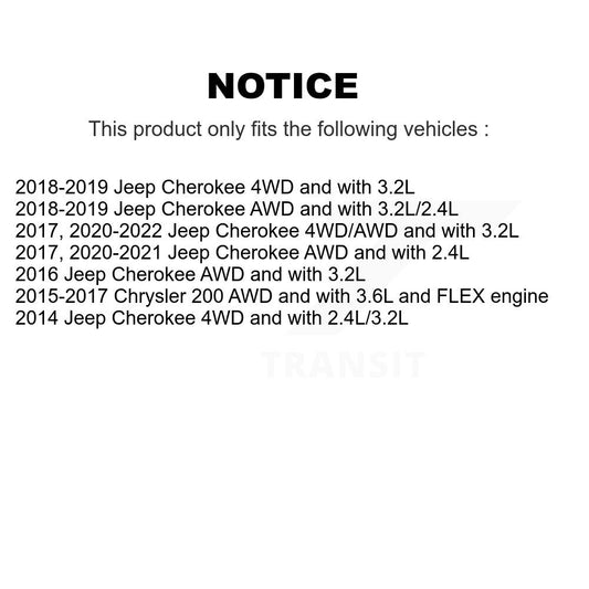 Ensemble de module de pompe à carburant pour Jeep Cherokee Chrysler 200 AGY-4011470