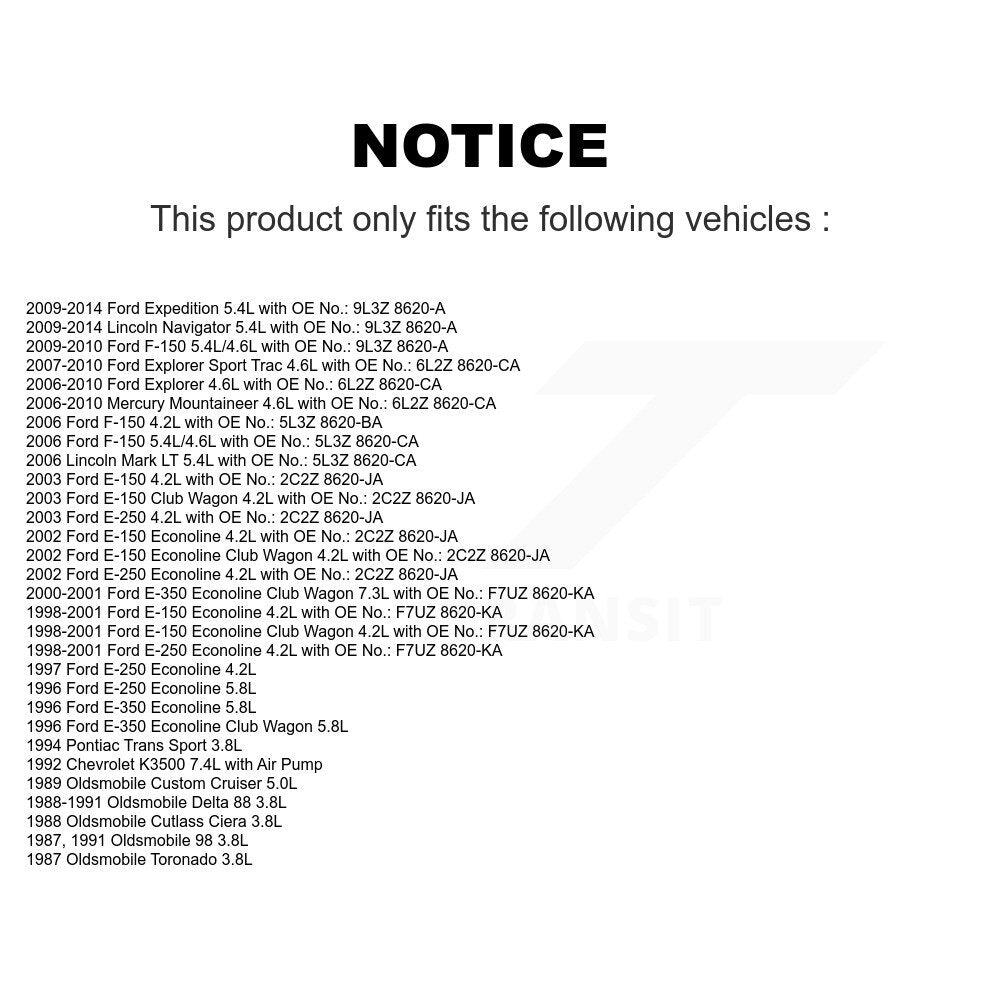 Courroie d'entraînement accessoire pour Ford F-150 Explorer Sport Trac Expedition Lincoln E-25