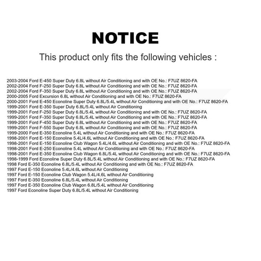 Courroie d'entraînement accessoire pour Ford F-350 Super Duty F-250 E-350 Econoline Excursion