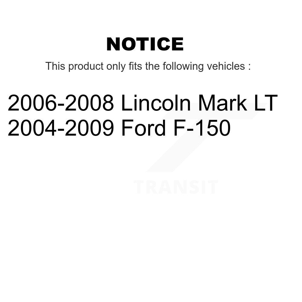 Plaquettes de frein à disque avant en céramique, pour Ford F-150 Lincoln Mark LT CMX-D1083