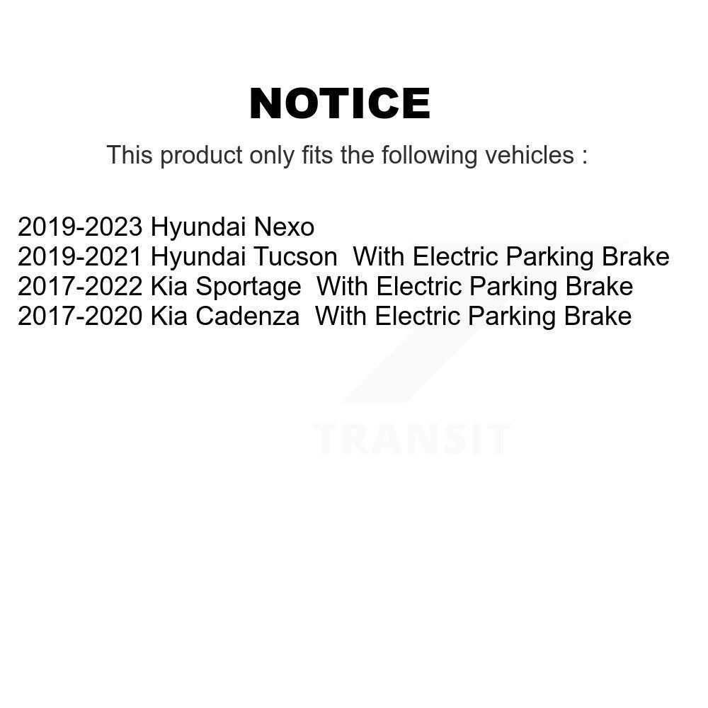 Plaquettes de frein à disque arrière en céramique, pour Kia Sportage Hyundai Tucson Cadenza Nexo