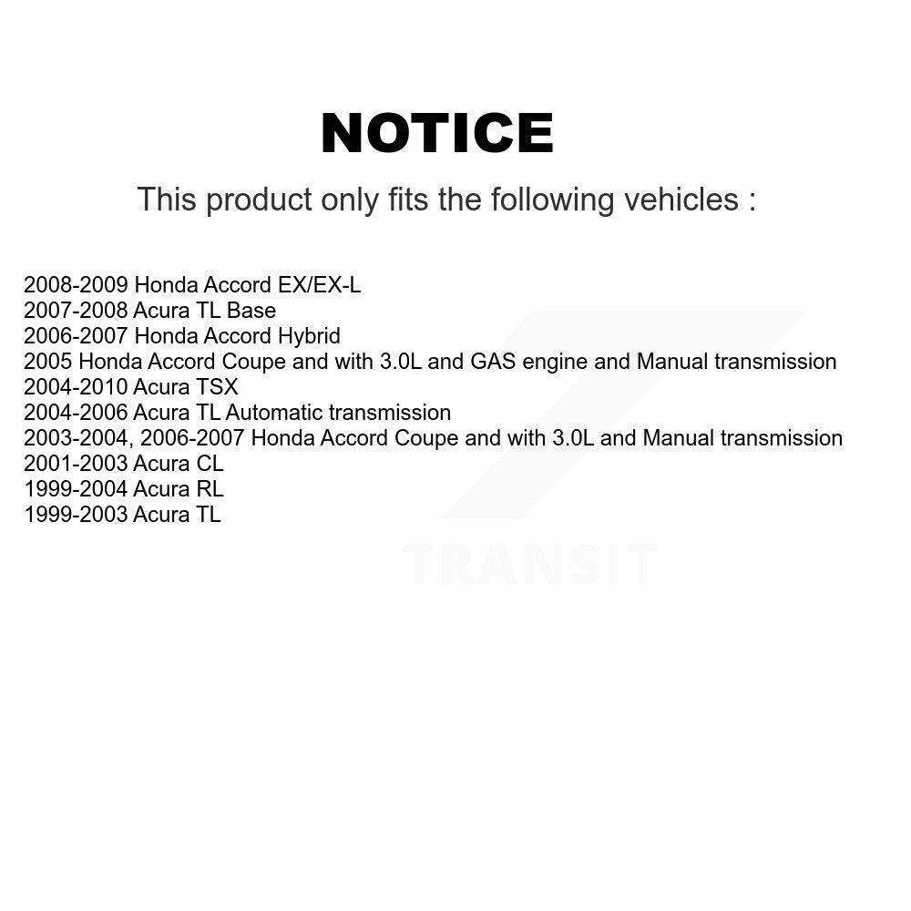 Plaquettes de frein à disque avant en céramique, pour Honda Accord Acura TL TSX CL RL CMX-D787