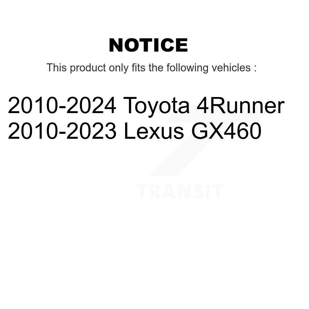 Rotor de frein à disque avant pour Toyota 4Runner Lexus GX460 DS1-980784