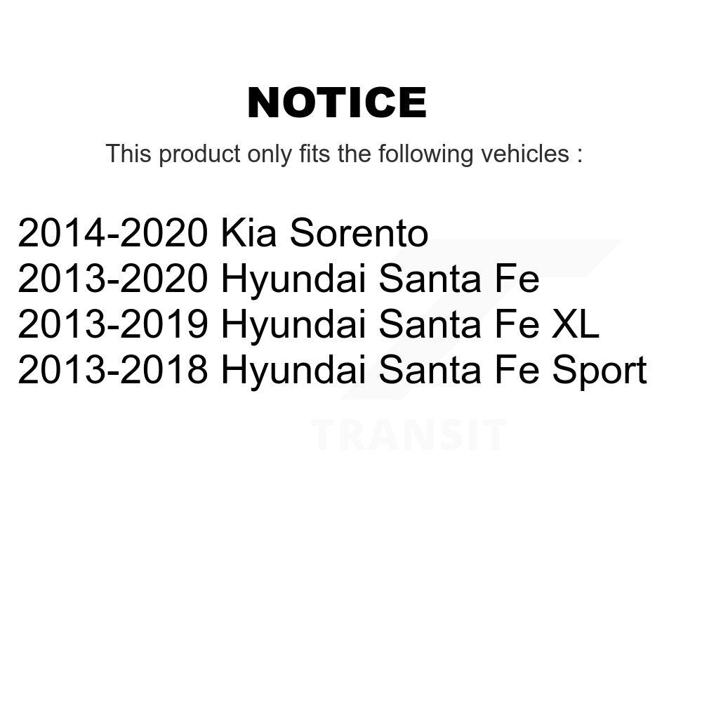 Rotor de frein à disque avant, pour Hyundai Santa Fe Sport Kia Sorento XL DS1-981010