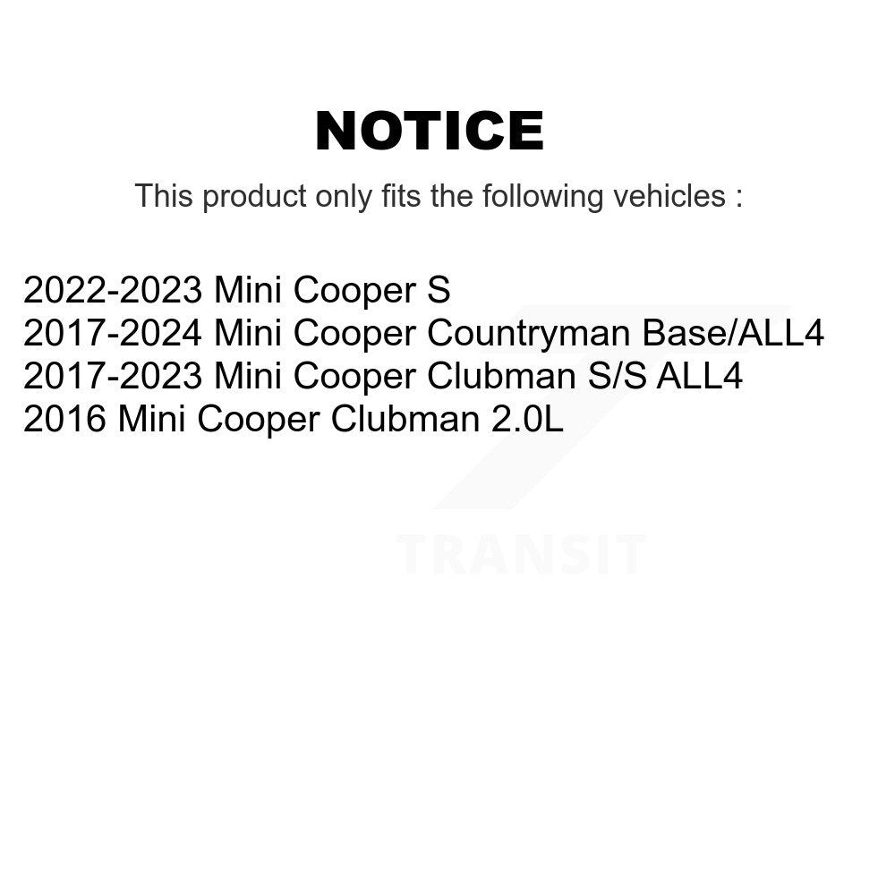 Rotor de frein à disque avant pour Mini Cooper Countryman Clubman DS1-982126