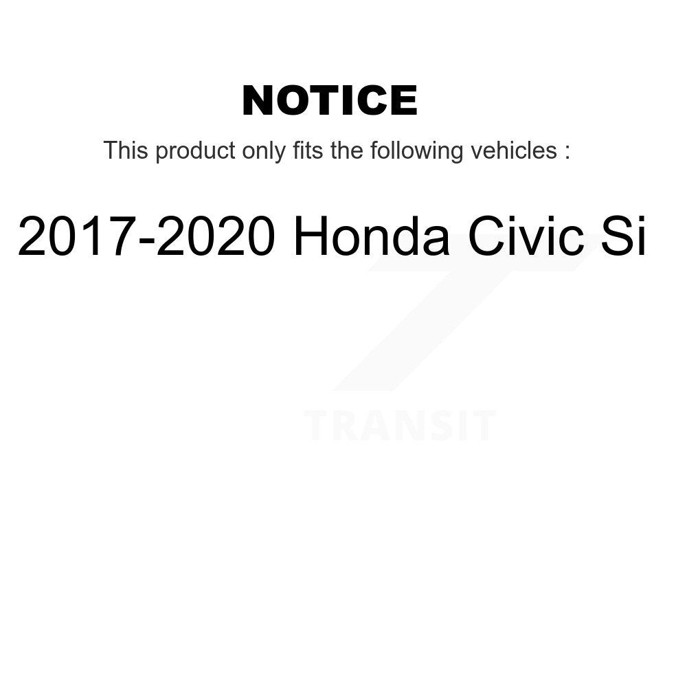 Rotor de frein à disque arrière pour Honda Civic Si 2017-2020 DS1-982354