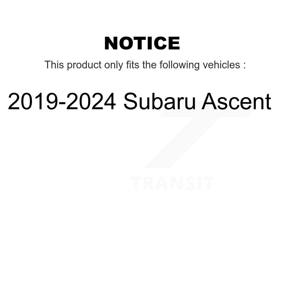 Rotor de frein à disque perforé perforé avant (1 pièce seulement) pour Subaru Ascent
