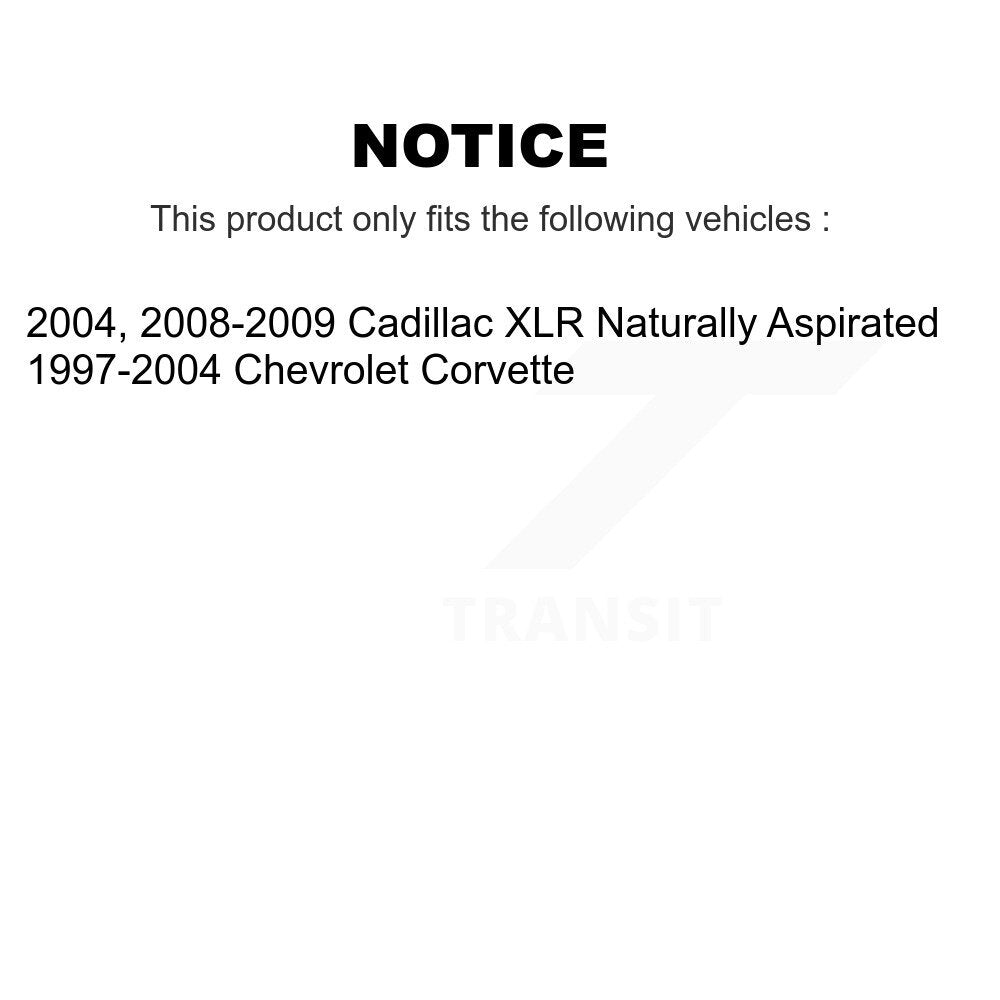 Rotor de frein à disque avant gauche pour Chevrolet Corvette Cadillac XLR GCR-56701