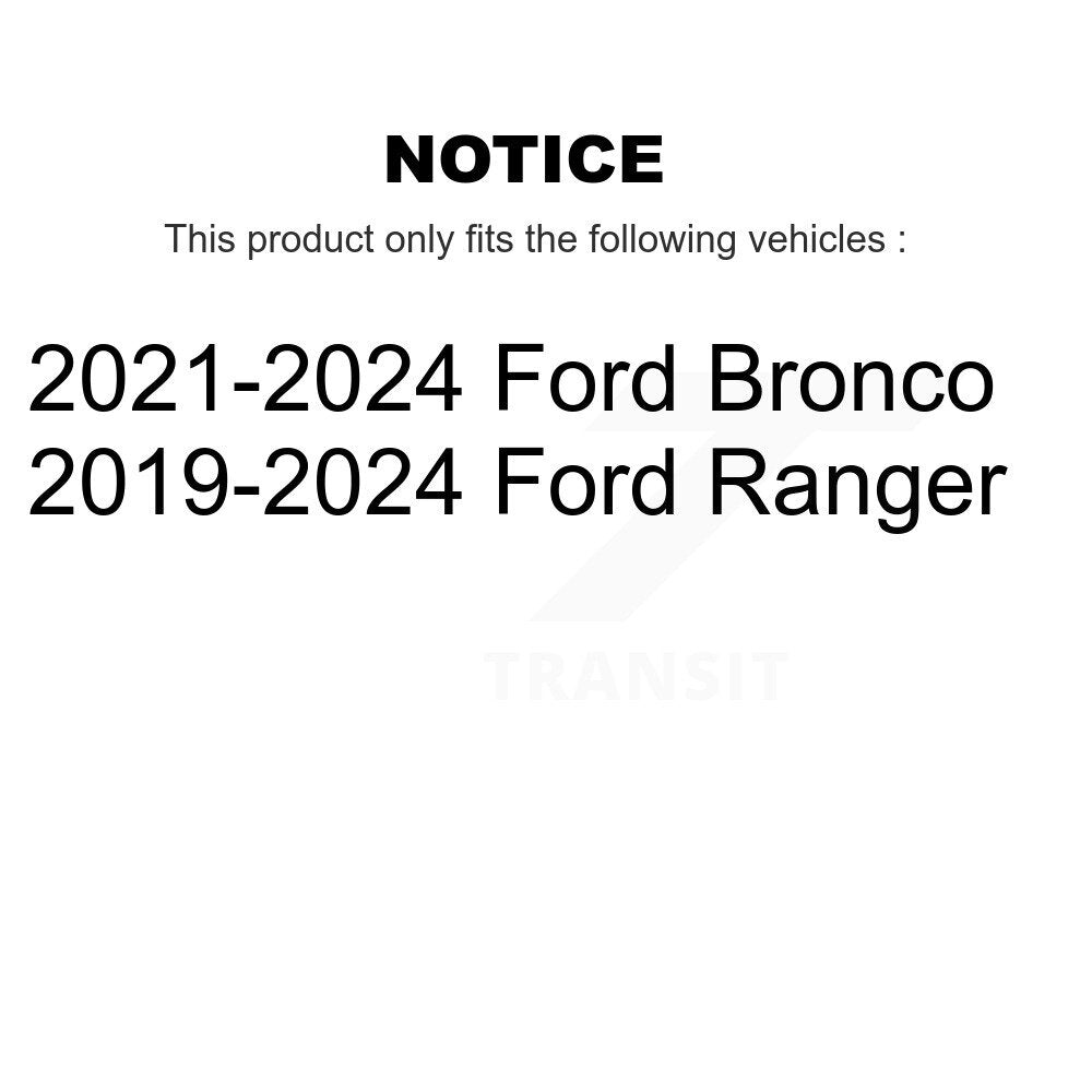 Rotor de frein à disque arrière pour Ford Ranger Bronco GCR-682574