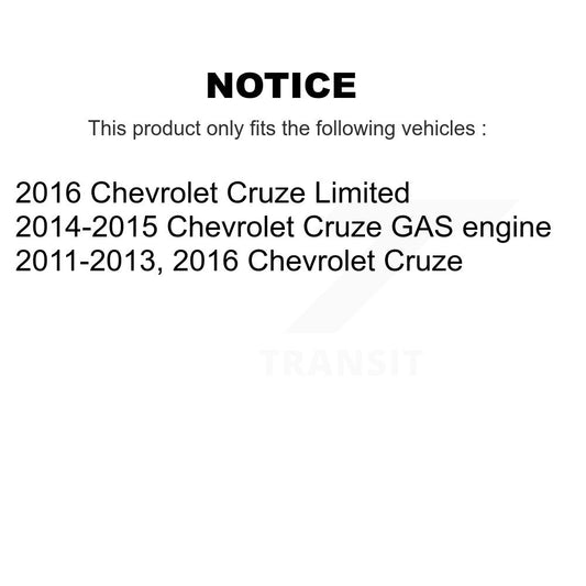 Tambour de frein à revêtement arrière pour Chevrolet Cruze Limited GCR-97812