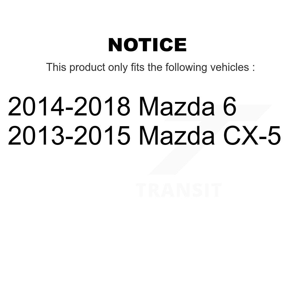 Rotor de frein à disque avant pour Mazda CX-5 6 GCR-981011