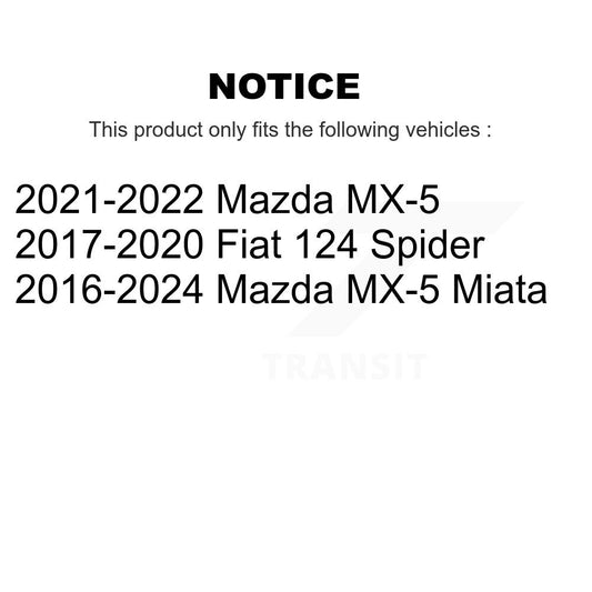 Rotor de frein à disque arrière, pour Mazda MX-5 Miata Fiat 124 Spider GCR-981990