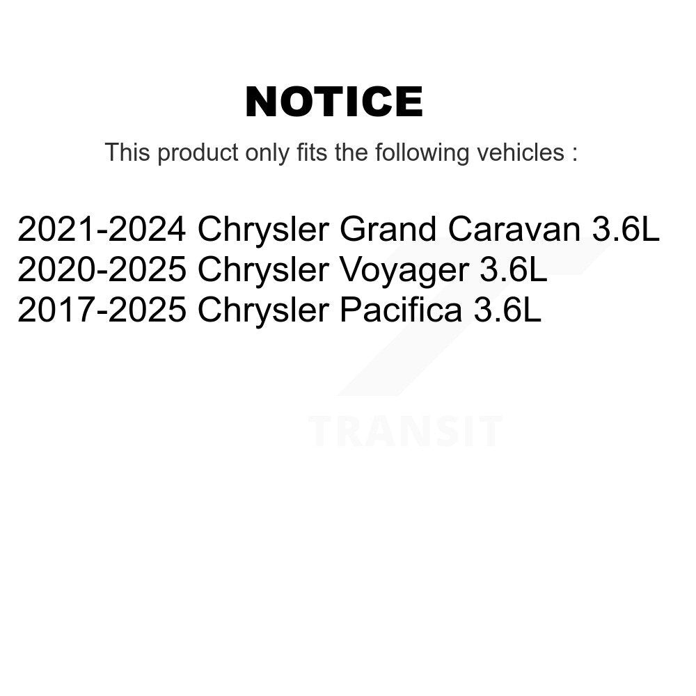 Climatiseur Compresseur AC pour Chrysler Pacifica Grand Caravan Voyager 3.6L
